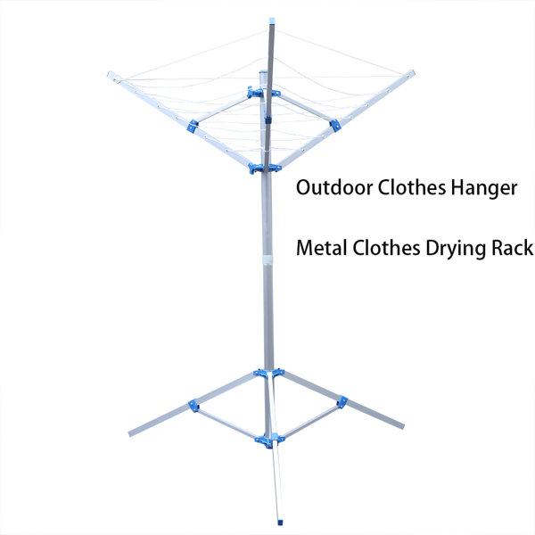 Rebrilliant Rotary Clothesline Dryer Laundry Rack Folding Clothes